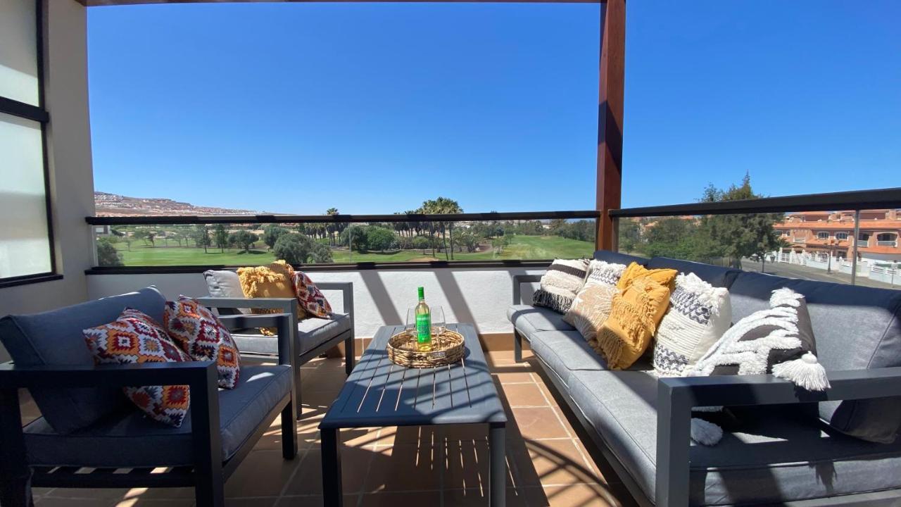 Sunny Luxury Apartment With Two Great Sunny - Level Terraces, Two Swimming Pools, In A New Complex Pueblo Majorero, Close To Fuerteventura Golf Club, Next To The Beach , Atlantico Shopping Mall And Casino In Caleta De Fuste Kültér fotó