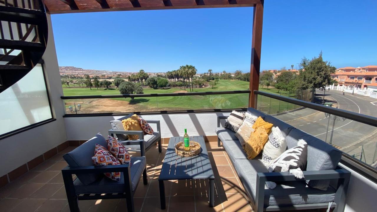 Sunny Luxury Apartment With Two Great Sunny - Level Terraces, Two Swimming Pools, In A New Complex Pueblo Majorero, Close To Fuerteventura Golf Club, Next To The Beach , Atlantico Shopping Mall And Casino In Caleta De Fuste Kültér fotó